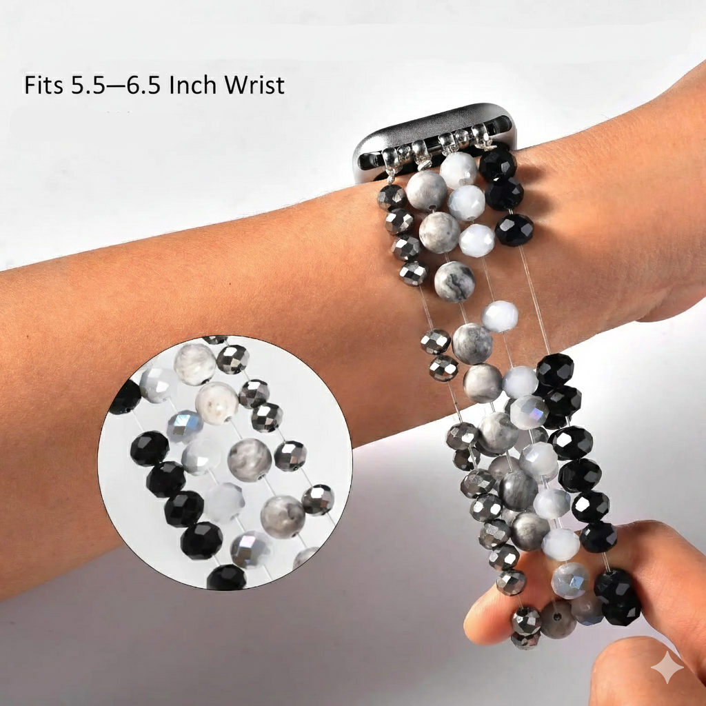 Apple Watch Beaded Band