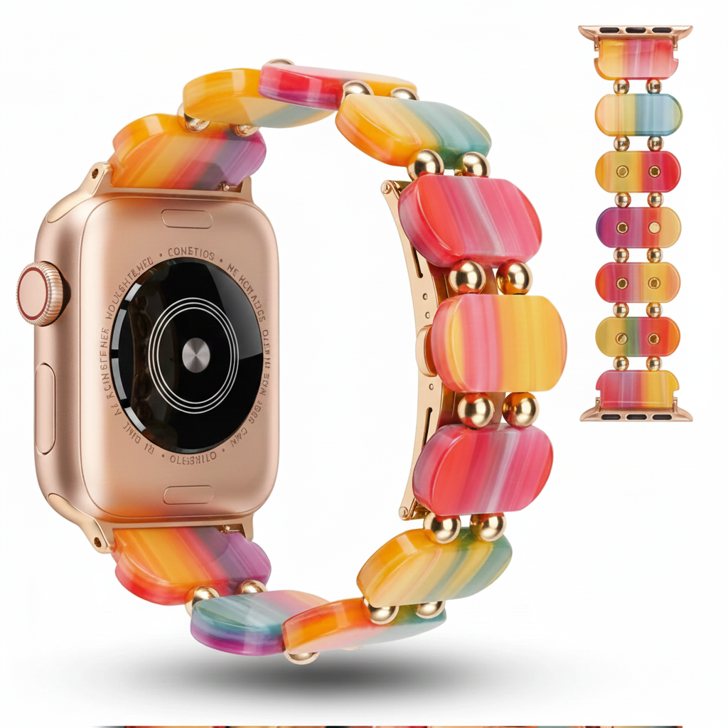Apple Watch Resin Bead Strap