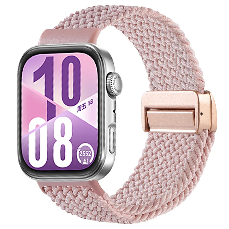 Braided Magnetic Strap for Huawei Watch Fit 3 / Fit 4 / Fit 4 Pro