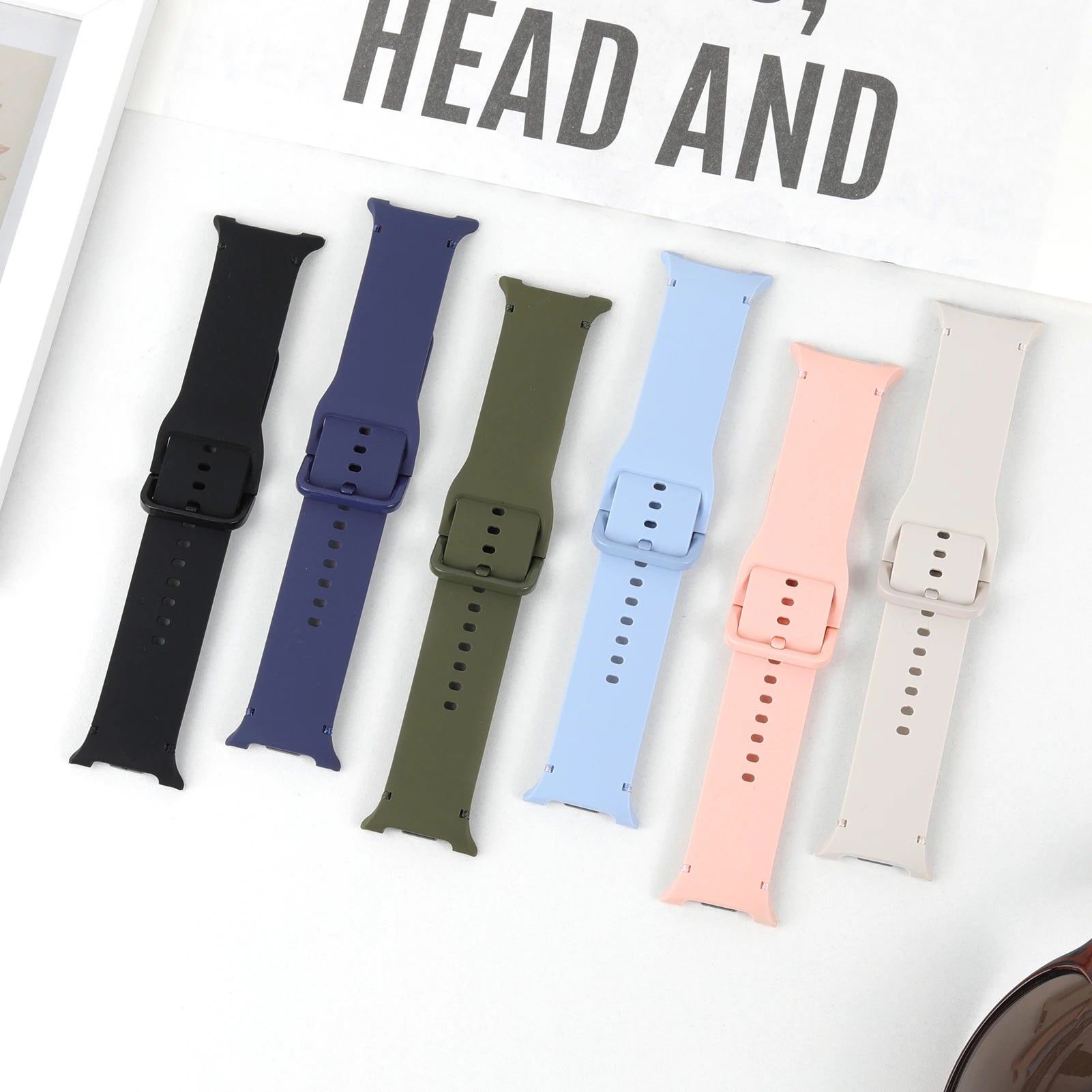 Sport Silicone Strap for Samsung Galaxy Watch 8 Series