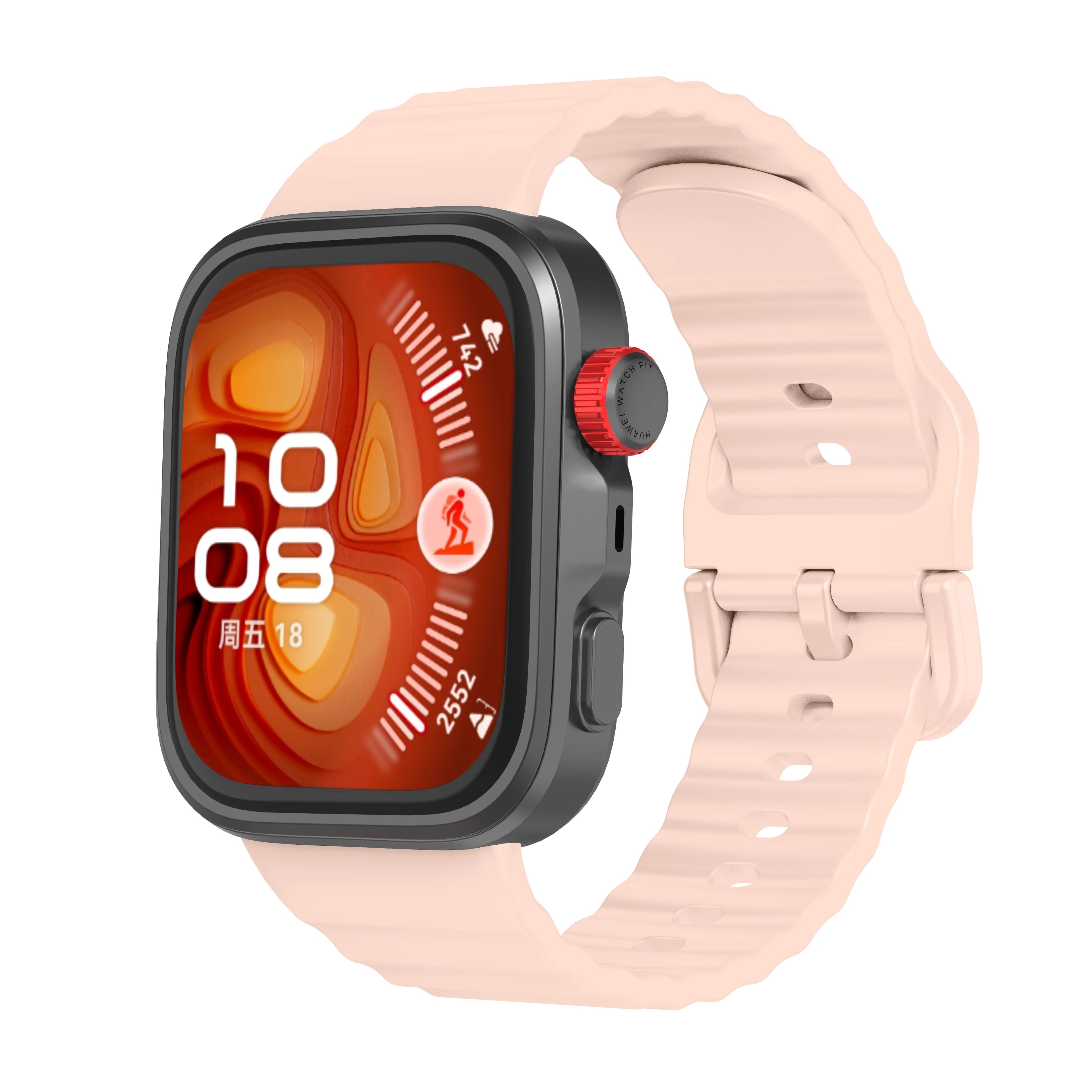 Sport Silicone Strap for Huawei Watch Fit 3 / Fit 4 / Fit 4 Pro