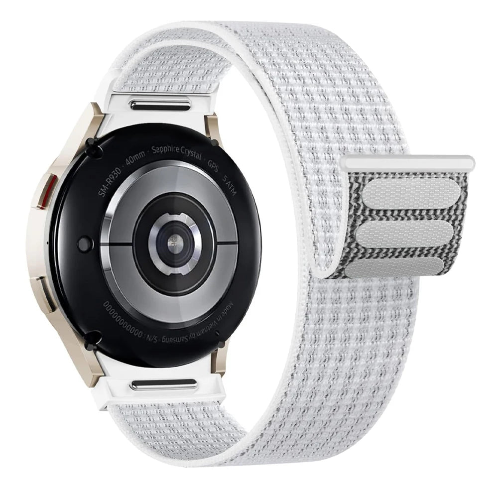 No-Gap Nylon Sport Loop Strap for Samsung Galaxy Watch