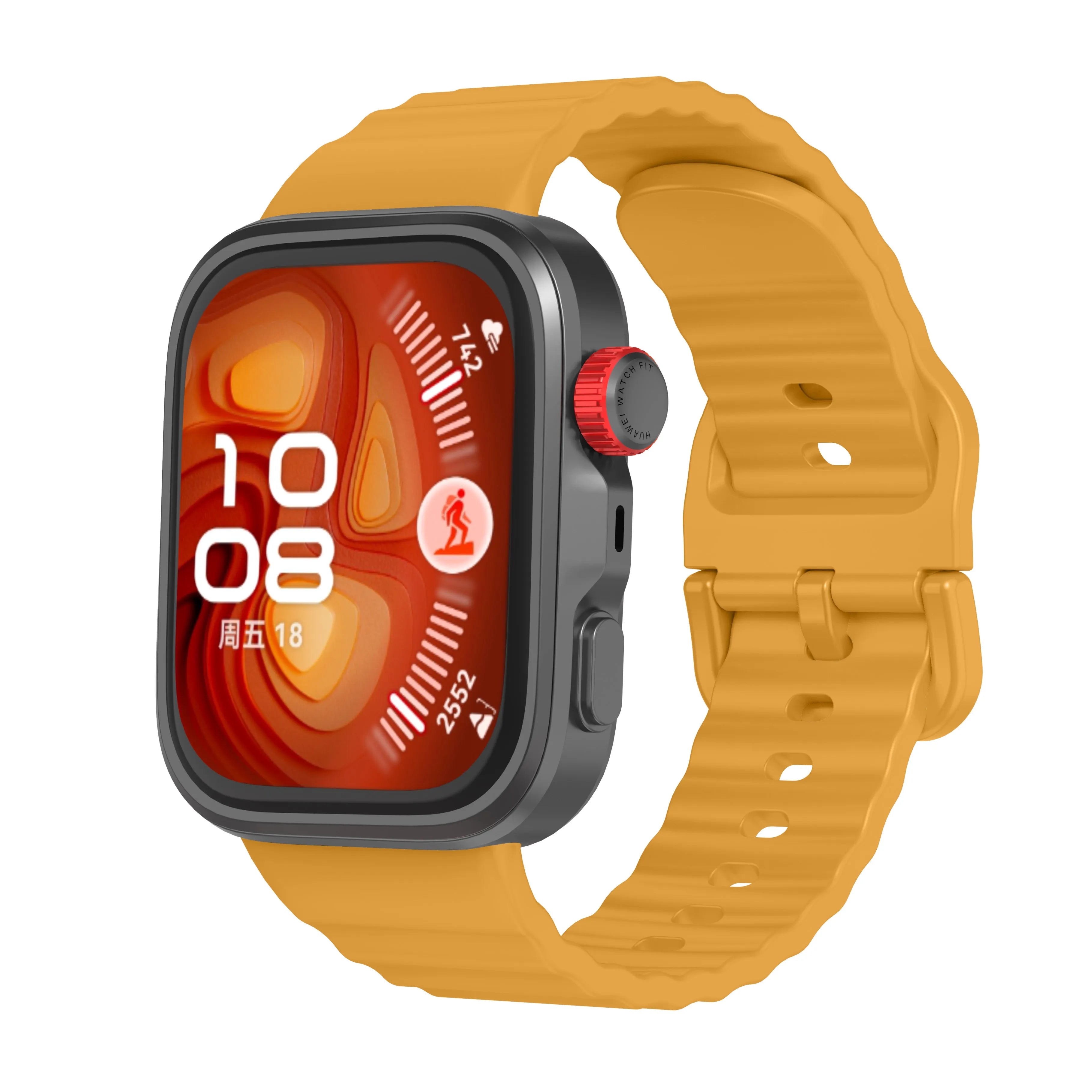 Sport Silicone Strap for Huawei Watch Fit 3 / Fit 4 / Fit 4 Pro