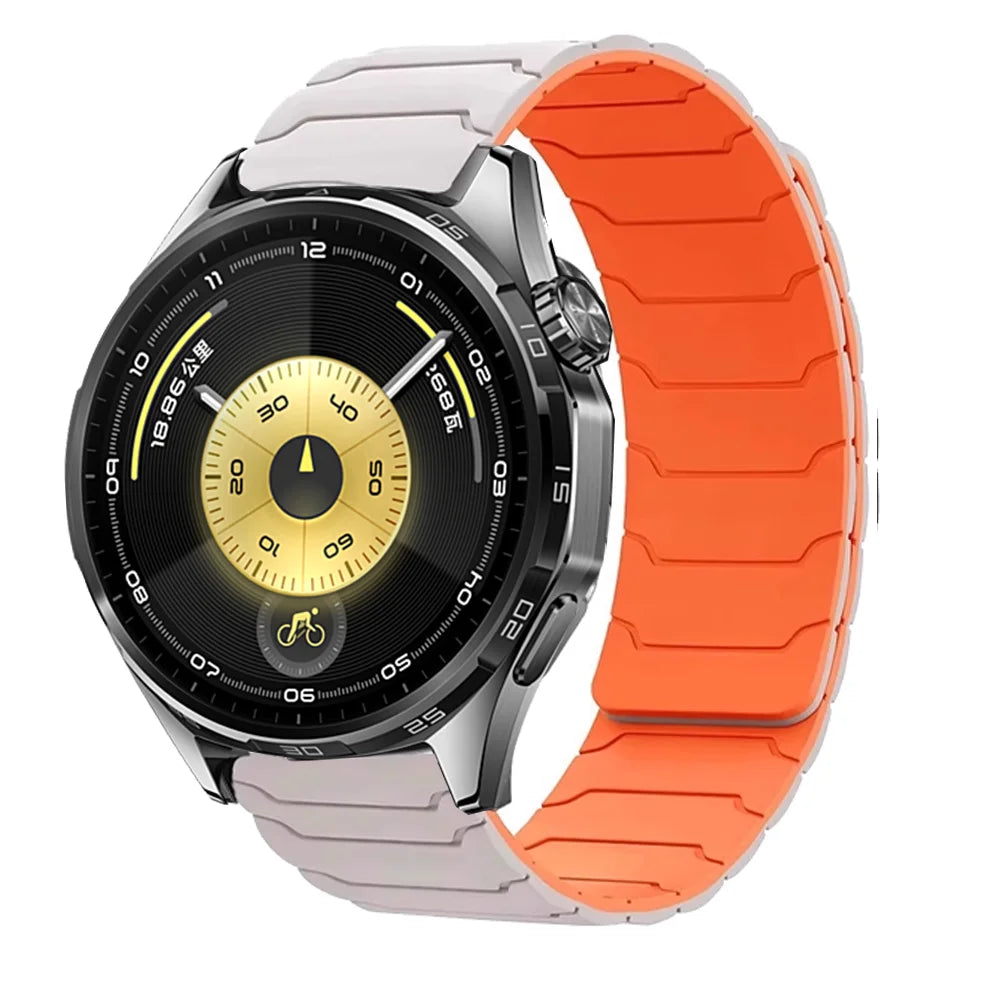 Magnetic Silicone Strap for Huawei Watch GT5 / GT6 / GT6 Pro