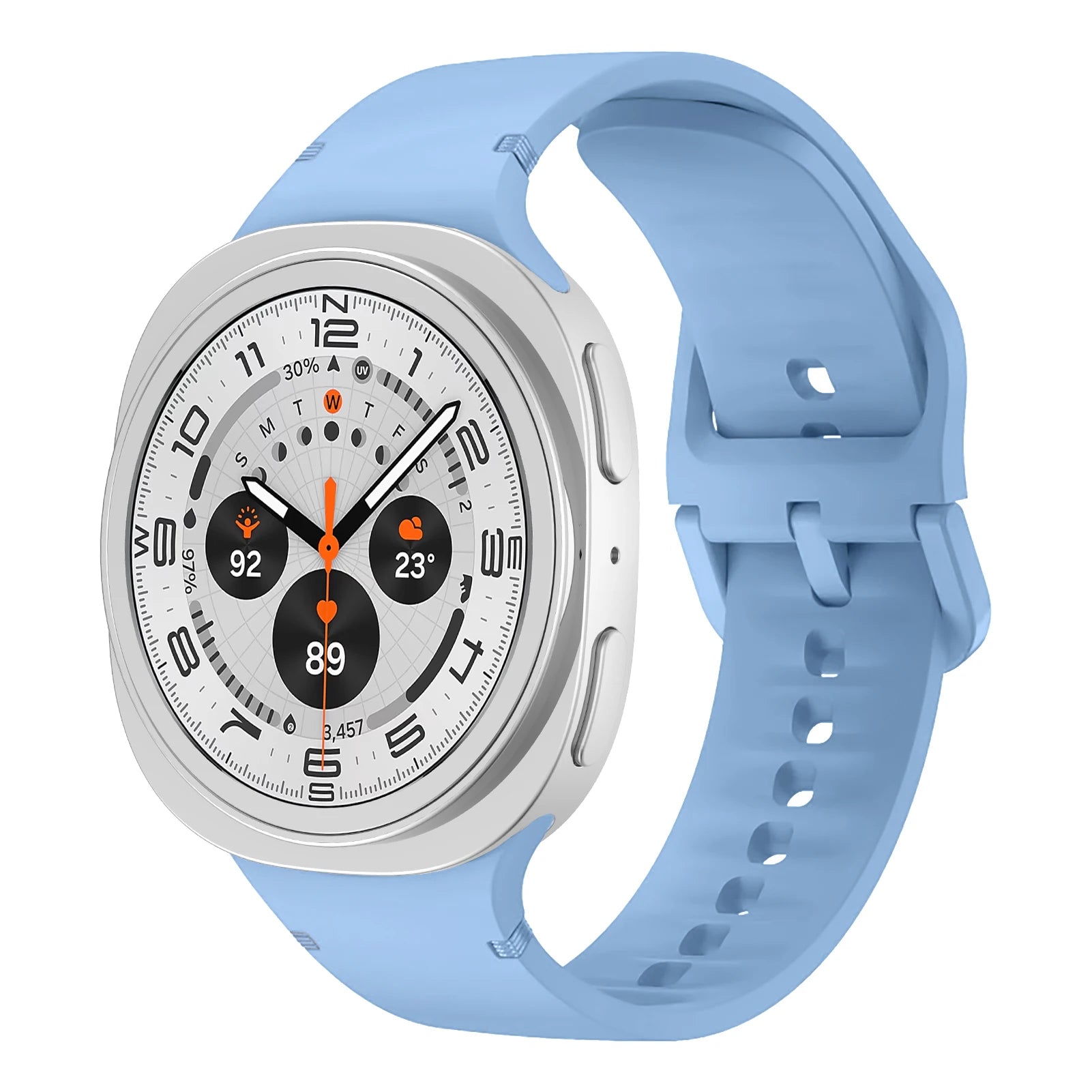 Sport Silicone Strap for Samsung Galaxy Watch 8 Series