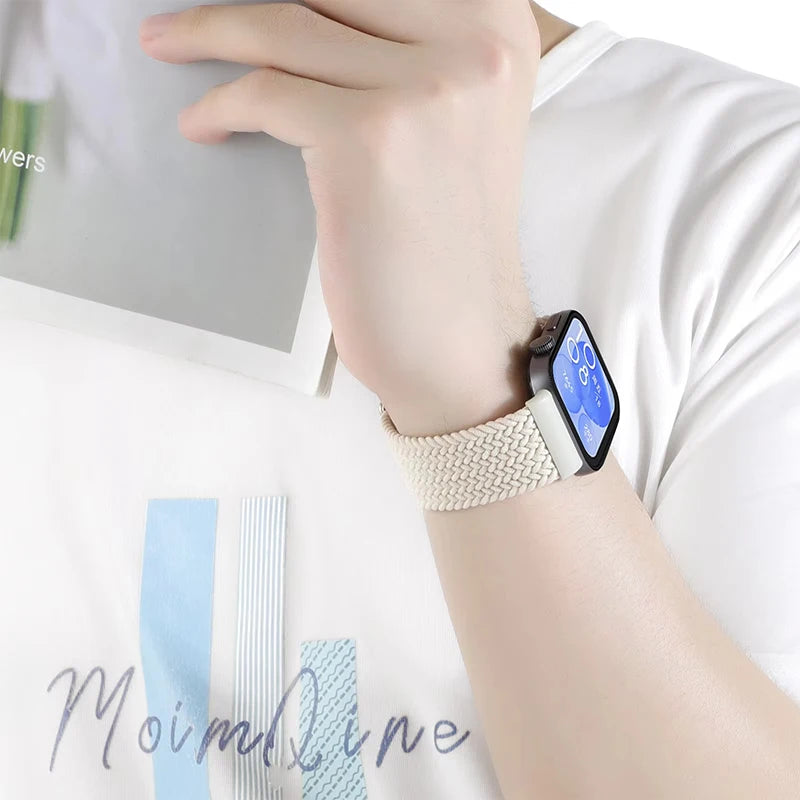 Braided Magnetic Strap for Huawei Watch Fit 3 / Fit 4 / Fit 4 Pro