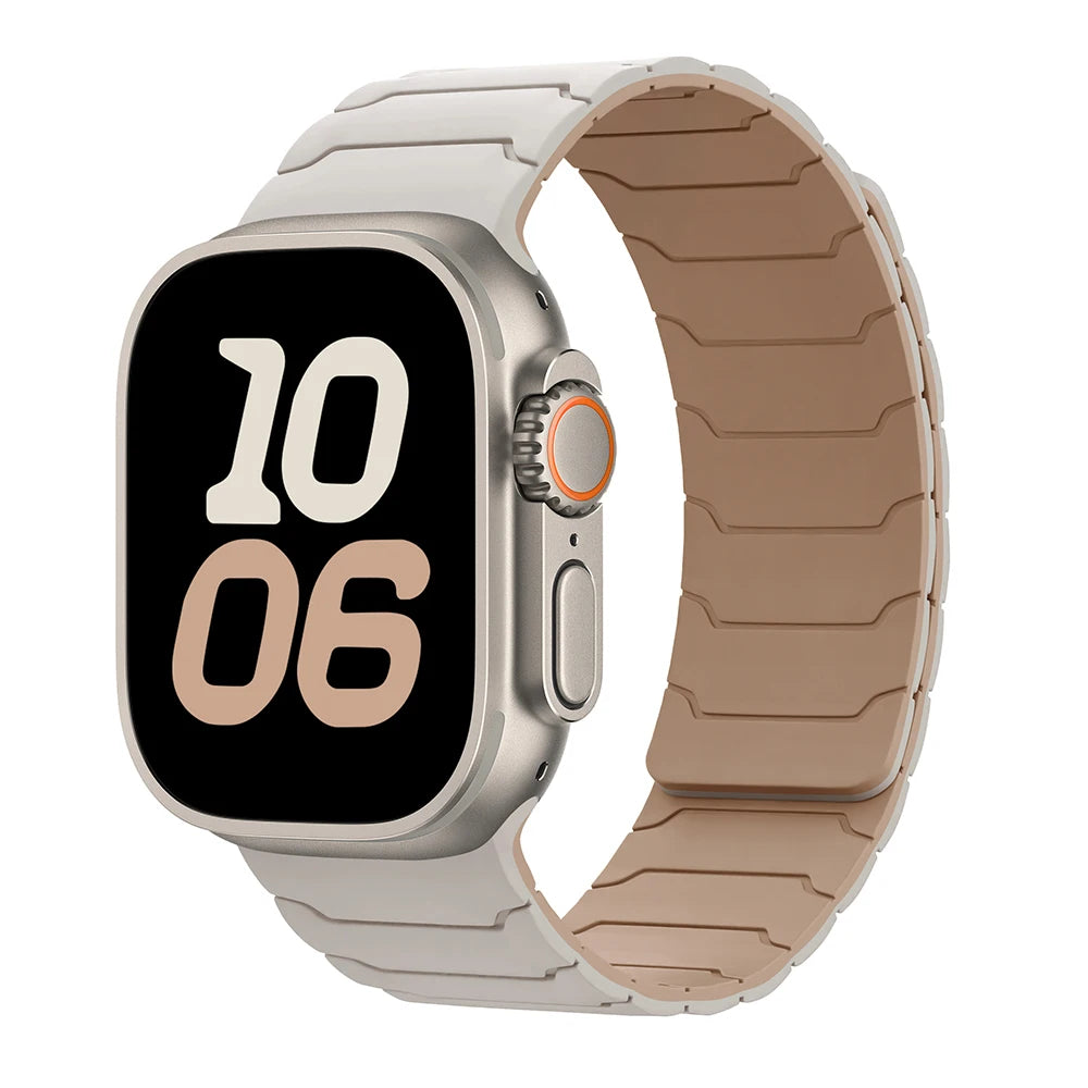 Magnetic Flex Silicone Strap for Apple Watch