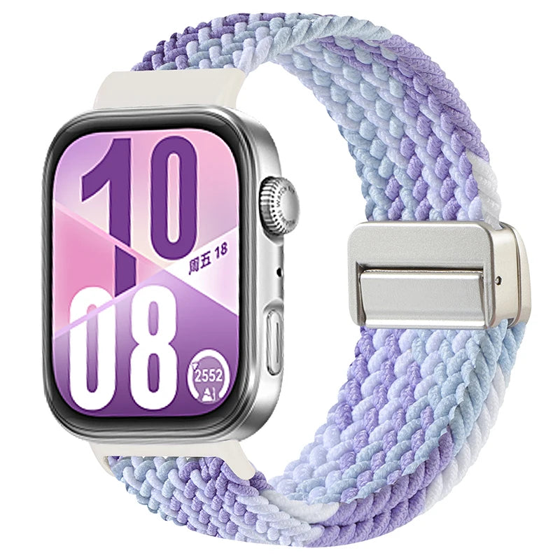 Braided Magnetic Strap for Huawei Watch Fit 3 / Fit 4 / Fit 4 Pro