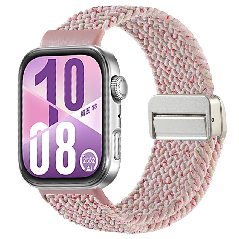 Braided Magnetic Strap for Huawei Watch Fit 3 / Fit 4 / Fit 4 Pro