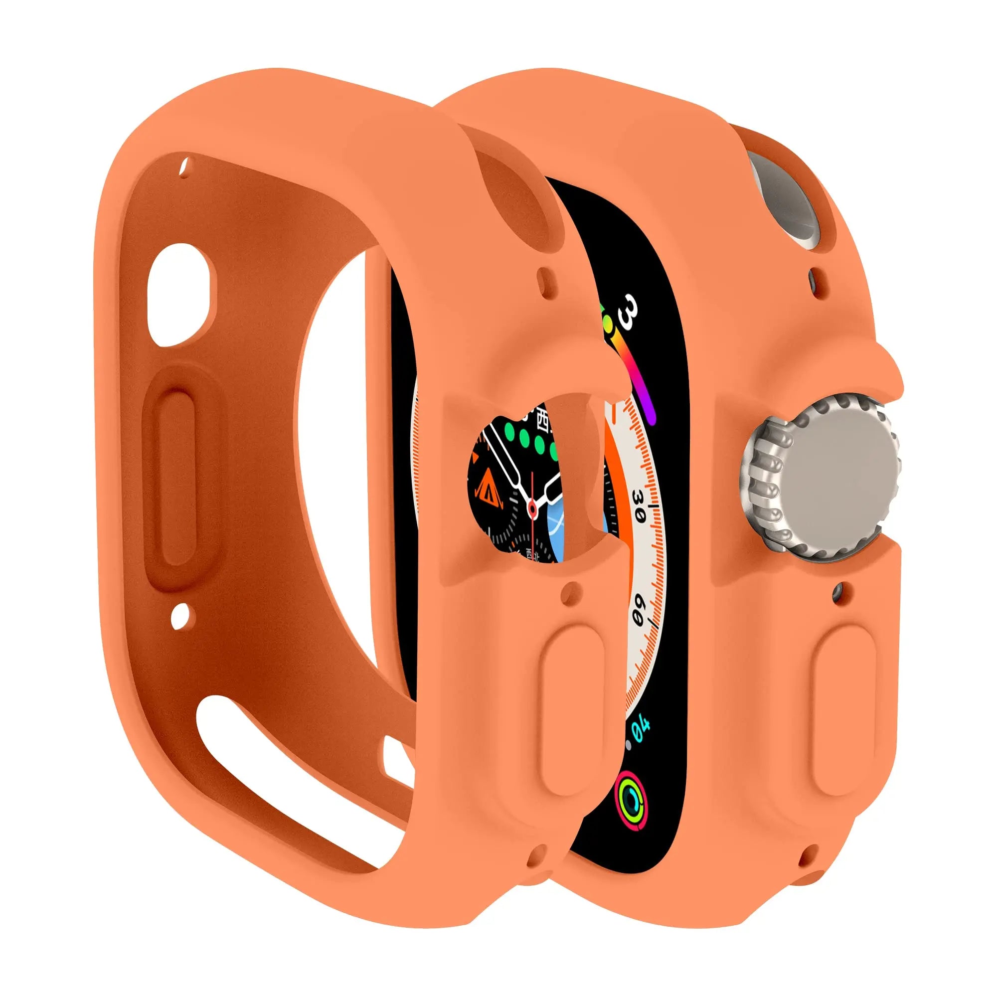 Soft Silicone Protective Case for Apple Watch Ultra (1/2/3)