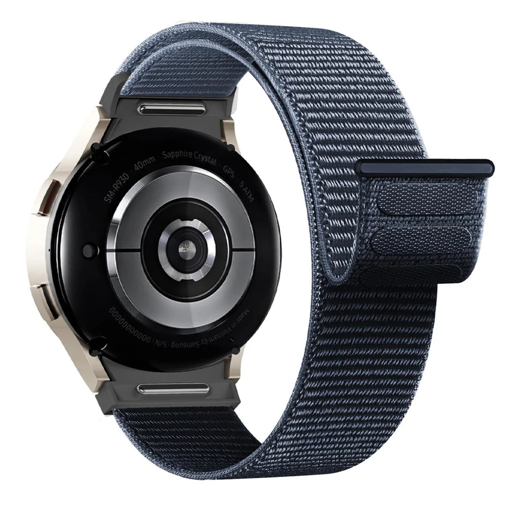 No-Gap Nylon Sport Loop Strap for Samsung Galaxy Watch