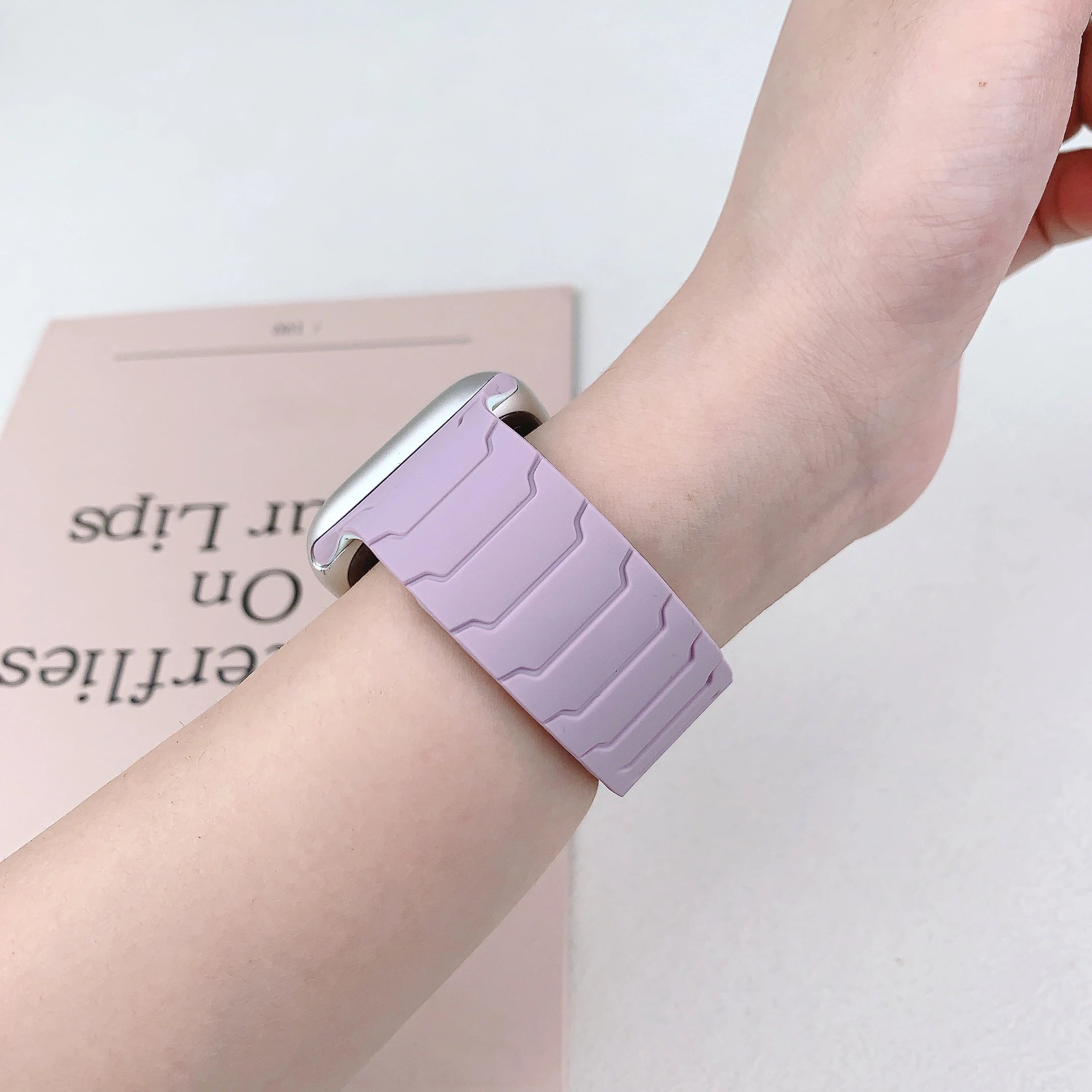 Magnetic Flex Silicone Strap for Apple Watch