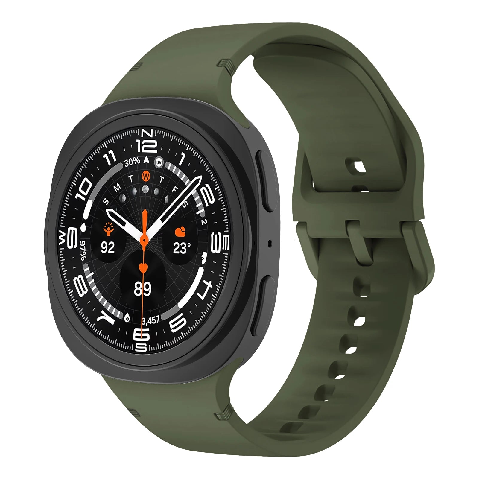 Sport Silicone Strap for Samsung Galaxy Watch 8 Series