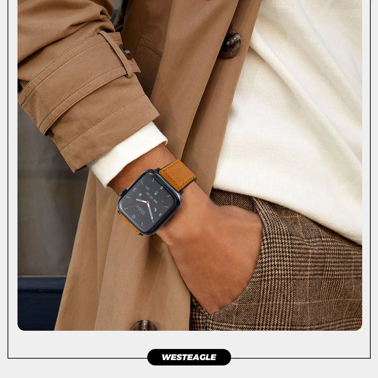 Classic Leather Edition Strap for Apple Watch