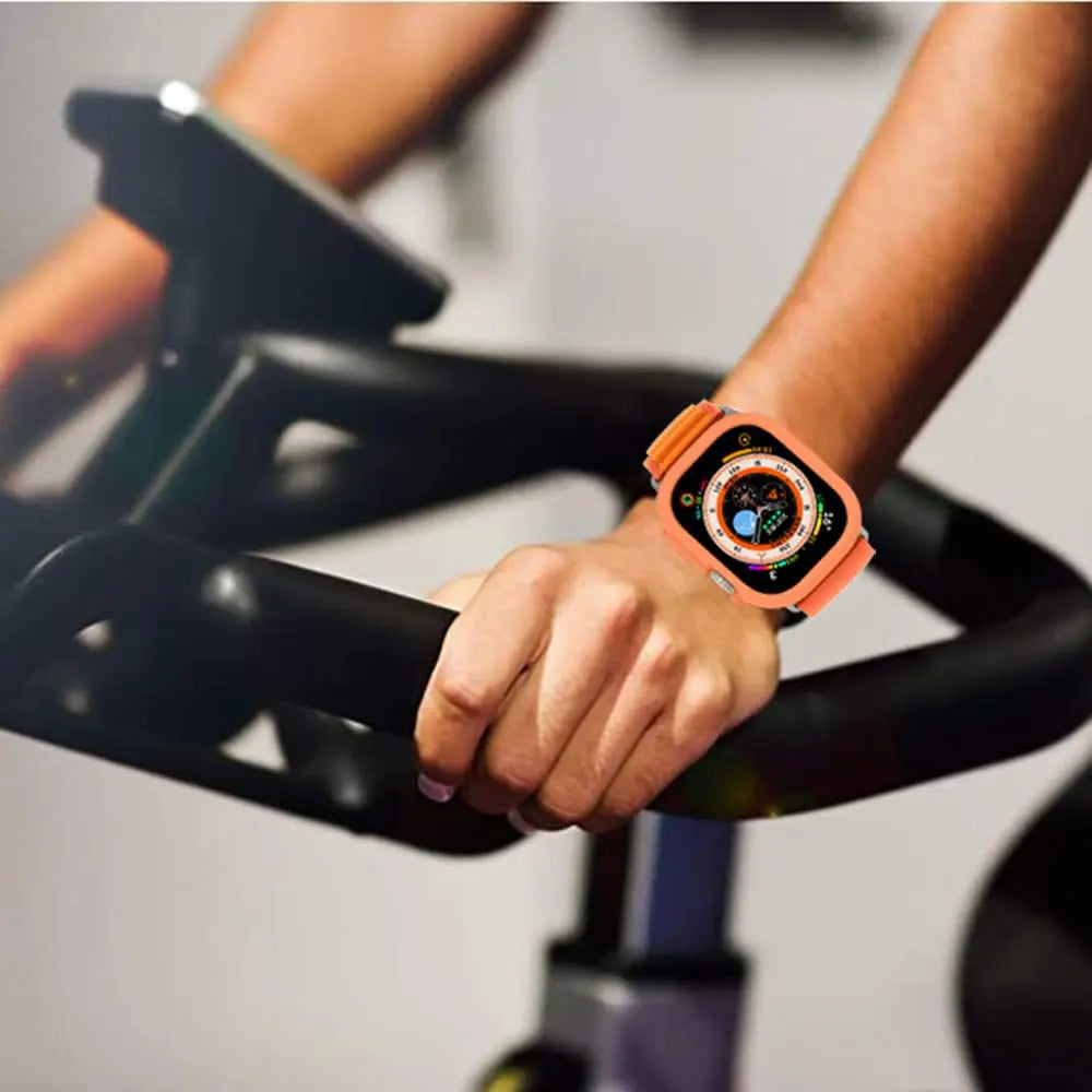 Soft Silicone Protective Case for Apple Watch Ultra (1/2/3)