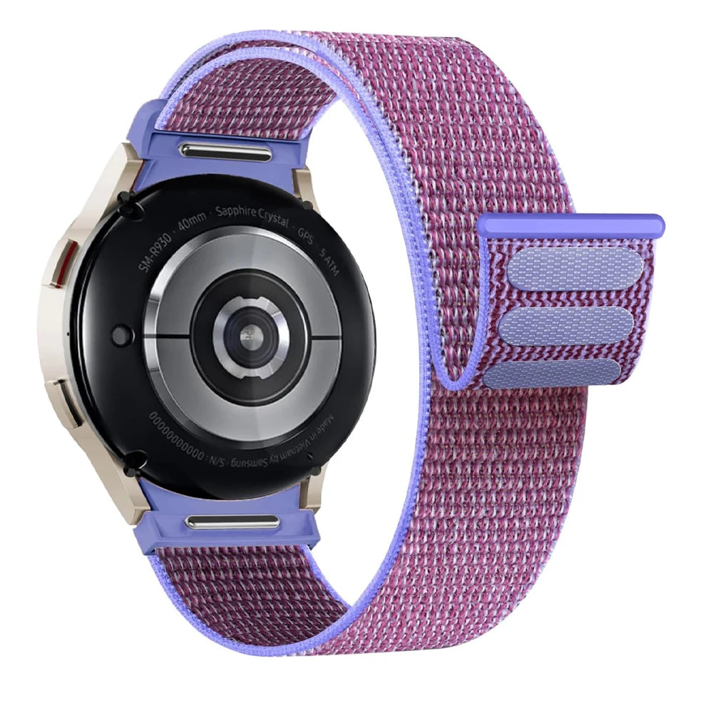 No-Gap Nylon Sport Loop Strap for Samsung Galaxy Watch