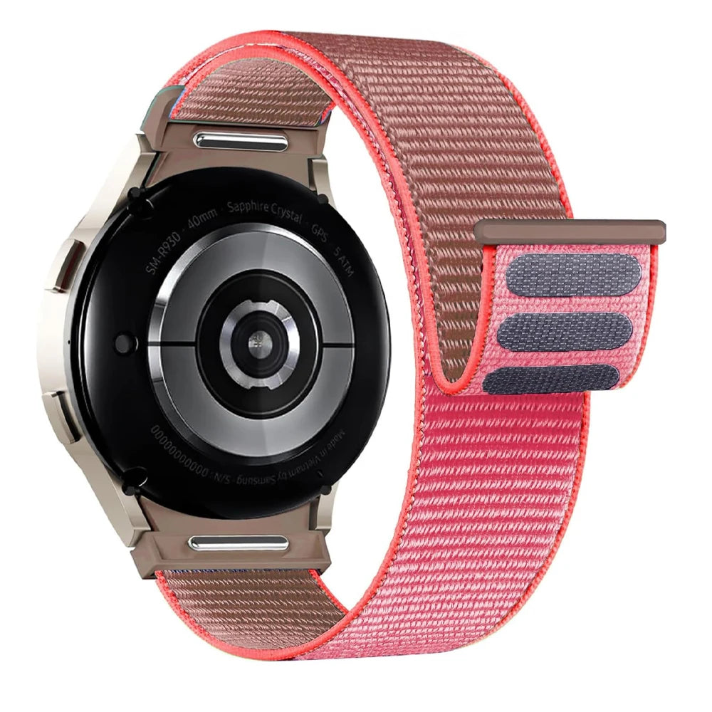 No-Gap Nylon Sport Loop Strap for Samsung Galaxy Watch