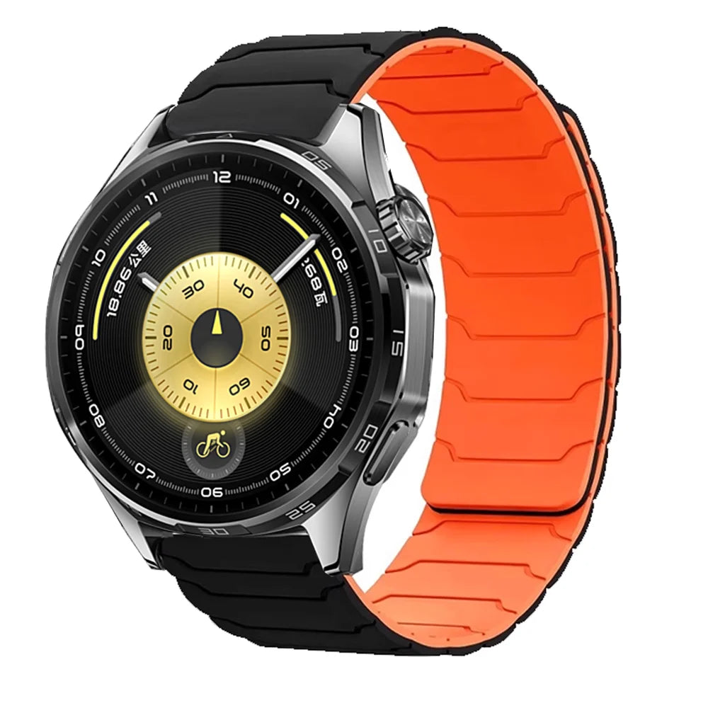 Magnetic Silicone Strap for Huawei Watch GT5 / GT6 / GT6 Pro