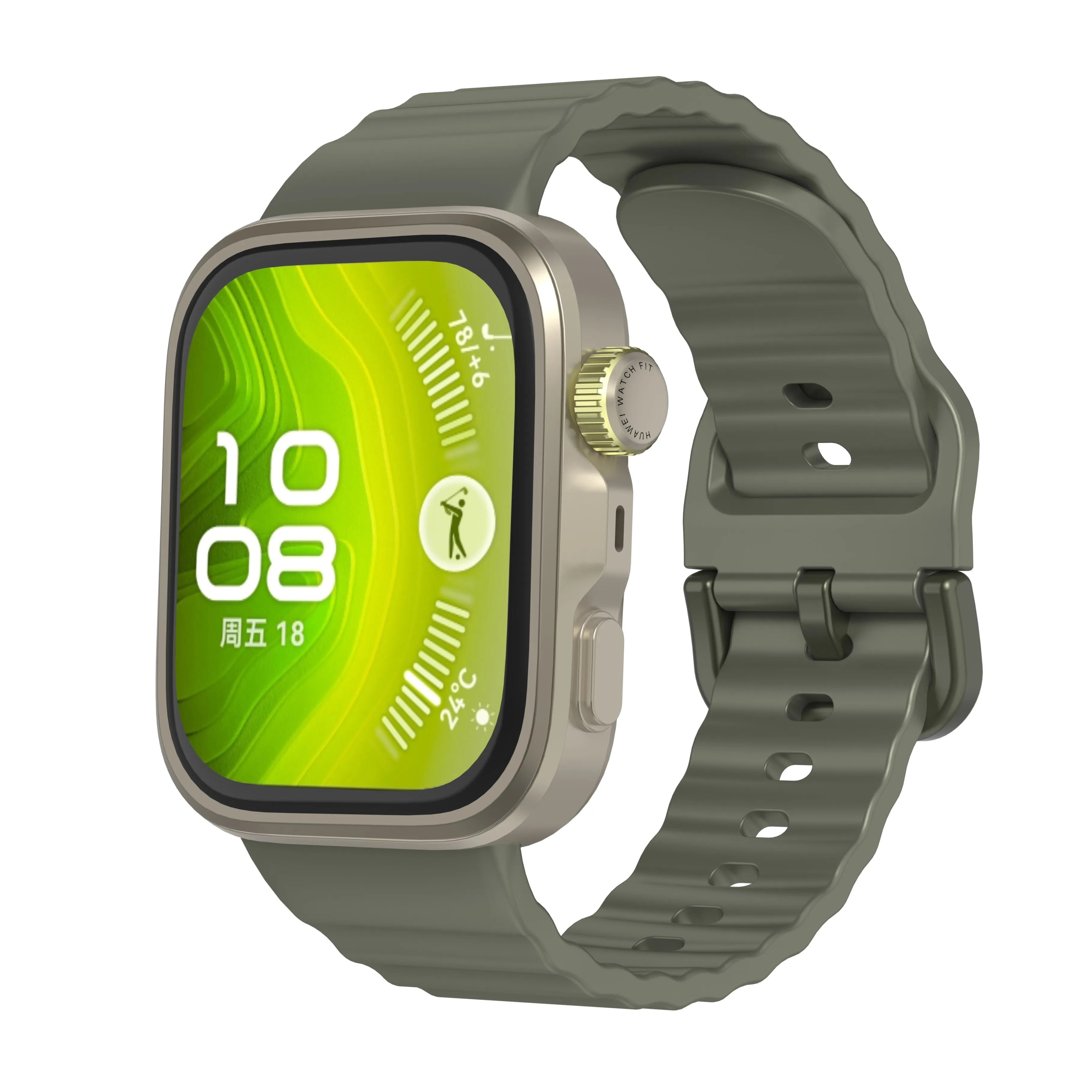 Sport Silicone Strap for Huawei Watch Fit 3 / Fit 4 / Fit 4 Pro